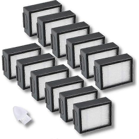 Lot de 12 filtres de rechange pour iRobot Roomba I&e I1 I3 I4 I6 I7 I8 E5 E6+ J7 (non compatible avec le J7+) - Accessoires pour aspirateur (1/5)