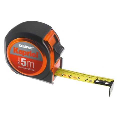 Flessometro compact larg. nastro mm. 25 lunghezza mt. 8