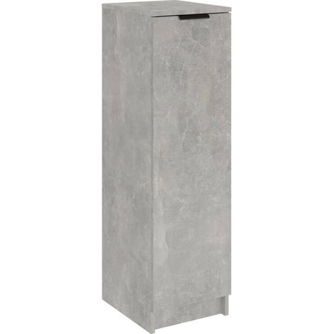 Scarpiera mobile contenitore per scarpe mobile per ingresso/corridoio/soggiorno 30 x 35 x 100 cm legno ingegnerizzato grigio 020021804