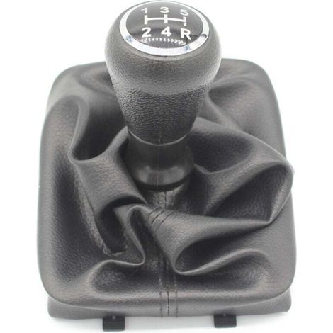 Enowelir Pommeau de Levier de Vitesse Compatible pour Peugeot 206 (1/5)