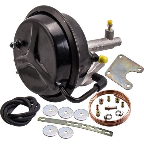 Maxpeedingrods – Kits de montage de servofrein à distance VH44 – Pour véhicules avec freins à tambour – Pression de sortie 820 PSI – Diamètre 7" (180mm)