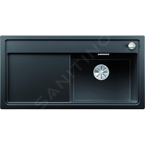 Blanco Zenar XL 6 - Évier en silgranit, 988x498 mm, InFino, noir 526068 (1/3)