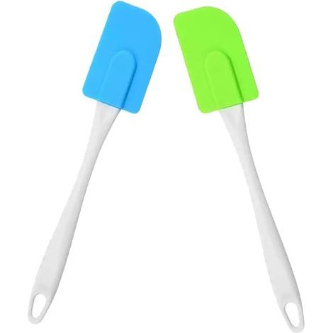 Spatule Silicone, 2 Pcs Spatule Silicone Patisserie, Mini Spatule de Cuisine, pour Cuisine, Remuer, Enrober, Faire des Gâteaux (1/5)