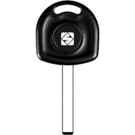 2 x SILCA HU100TE CHIAVE TRANSPONDER VUOTA NICHEL