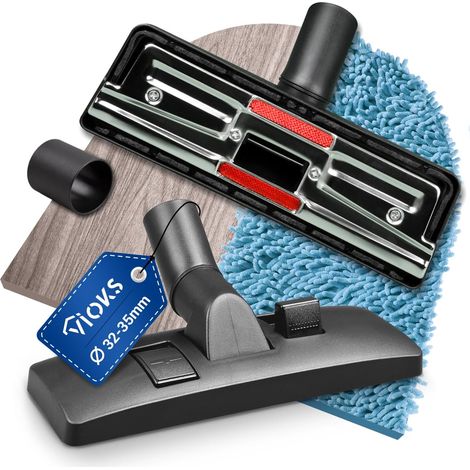 Bocchetta universale per aspirapolvere con adattatore di collegamento per tubi di diametro 32/35 mm - Compatibile con aspirapolvere Miele, Siemens, Philips, Bosch e Kärcher (1/5)