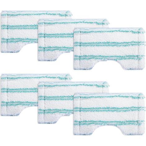 Bath Cleaner Micro Duo Telescope Lot de 6 housses de rechange pour essuie-glace de salle de bain (1/5)