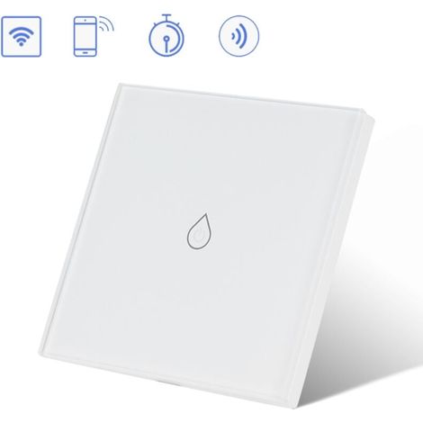 Interruptor Wifi para hogar inteligente, 16 A, calentador de agua, panel con temporizador de encendido y apagado, 100-240 V (1/5)