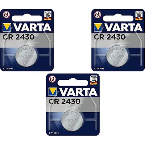 .1 pile Varta CR 2430.
.
.
.