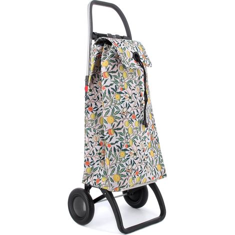 Passeggino da mercato pieghevole I-max William Morris motivi frutta 2 ruote 43l Passeggino da mercato pieghevole I-max William Morris motivi