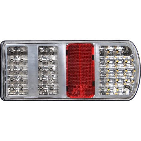 Fanale posteriore 5 funzioni 225x105mm 43led destro (1/5)
