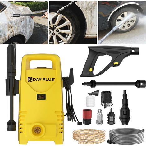Portable Handheld High Pressure Washer Gun Electric Water Wash Car Floor Cleaner (1/5)