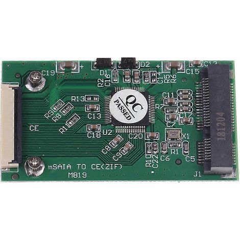Carte de conversion Mini mSATA PCI-E SSD 1,8 pouce vers ZIF CE 40 broches (1/5)