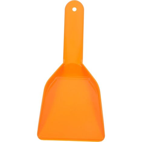 Grattoir à Givre Portatif en PP Orange pour Congélateur et Pare-Brise, Outil de Dégivrage sans Rayer, Cuisine à Domicile (1/5)