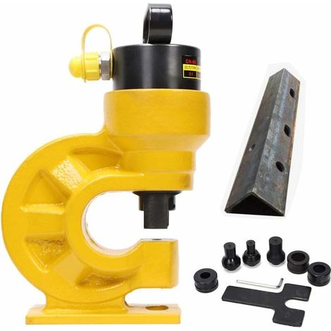 Outil de poinonnage hydraulique CH-60 - Poinon hydraulique en métal - 10,5-20,5 mm - 310 KN/31T
