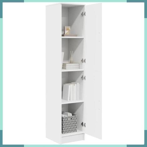 869330 Haut Armoire Blanc 35 x 39 x 168 cm (1/5)