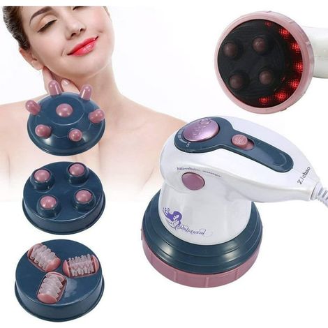 Massageur Infrarouge Électrique 5-en-1 Anti-Cellulite, Appareil Perte de Graisse Corps, Soin Minceur et Modelage, Élimination de la Cellulite, Taille Unique, Usage Domicile (1/5)