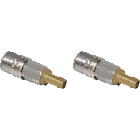 Adaptateur de radiateur à fixation rapide 2X T 9996049 pour tuyau de vidange de liquide de refroidissement de radiateur Volvo pour camions Volvo moteurs D11, D13, D16 (1/5)