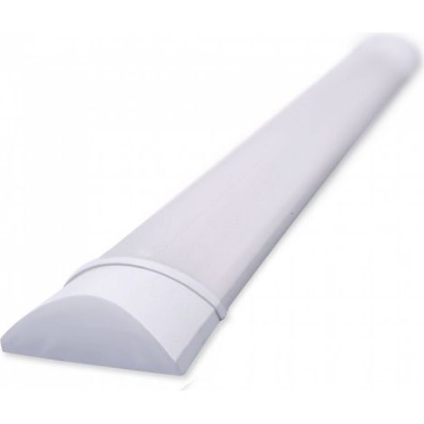 38W LED PLAFONIERA 150CM PLASTIC 6400K 160LM/W 5 ANNI DI GARANZIA - Luce FREDDA (1/5)