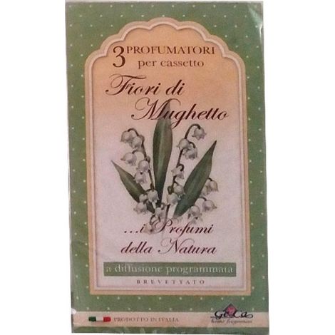 Désodorisant pour tiroir Geca, 14 parfums, 3 pièces