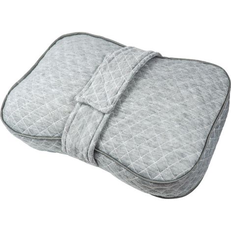 Coussin pour les genoux des personnes dormant sur le côté, avec sangle, pour la jambe et le genou, pour la récupération, la grossesse et le soutien lombaire (gris)-AquaForge (1/5)