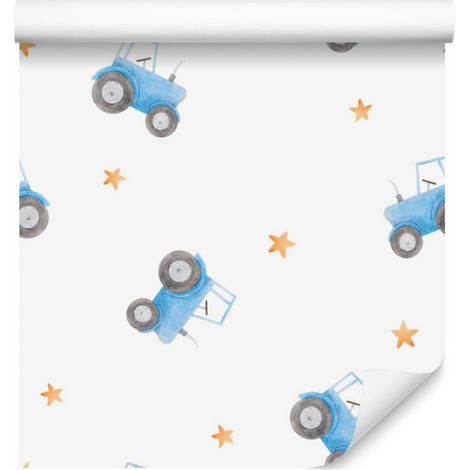 Papel pintado con estampado de cuento de hadas para salón y dormitorio, 50x1000 cm. (1/5)