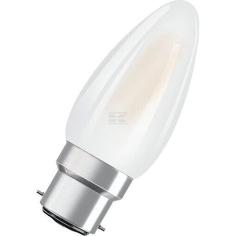 LED-Leuchtmittel 4W 827 B22D LEDVANCE CLB4082722FG3 (1/3)