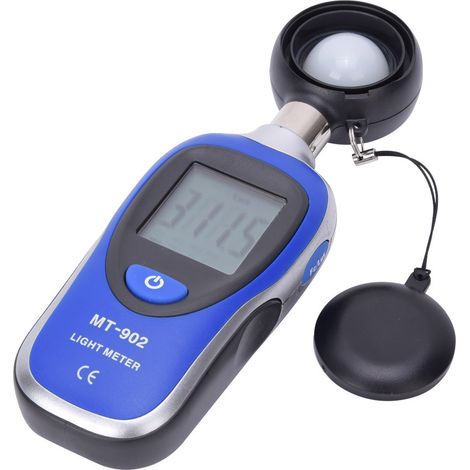 Digitales LCD-Lichtmessgerät MT-902, Illuminator/Photometer, FC-Tester, 0–200 K Lx/0–20 K Fc (1/5)