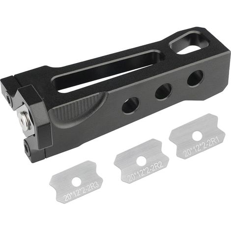 Cepilladora angular - Cepillo manual para madera, herramienta manual para carpinteros y carpintería - para trabajar la madera, cortar y cepillar. (1/5)