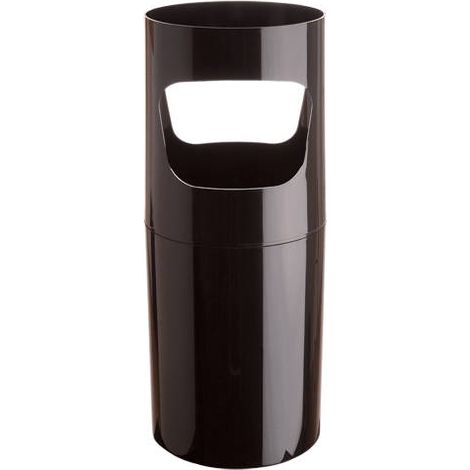 Paraguero plastico negro 255 diametrox640 mm