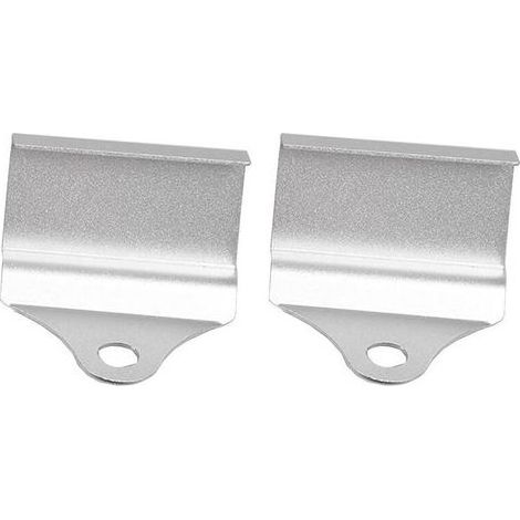 Adatto per 2 x idoneo supporto universale KOSO CNC per contachilometri, moto, indicatore temperatura acqua, voltmetro, termometro, staffa di montaggio tachimetro C (1/5)