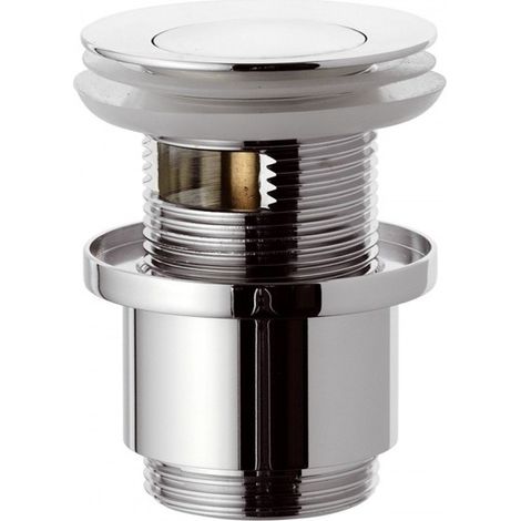 Scarico automatico con sistema click-clack cromo corto (1/3)