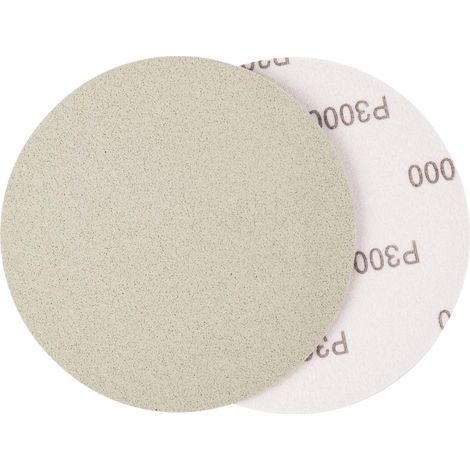 Disques en Mousse Abrasifs P3000 150mm 15PCS avec Crochets, Ponçage fin en Carbure de Silicium pour Ponceuse Orbitale (1/5)