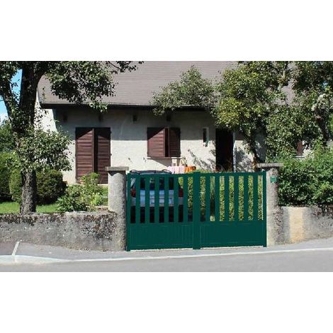 Portail Aluminium Battant PACA L3m xH1,25m (1/5)