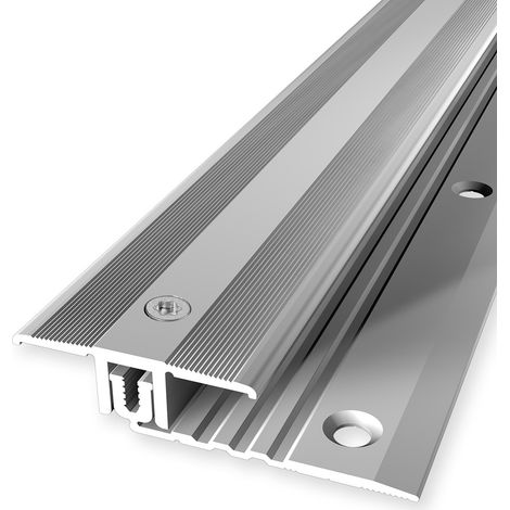 PROVISTON  Übergangsprofil  Laminatausgleich  Breite: 34 mm  Höhenausgleich: 6.5 - 16 mm  Länge: 900 mm  Aluminiumprofil  Silber  1 Stück