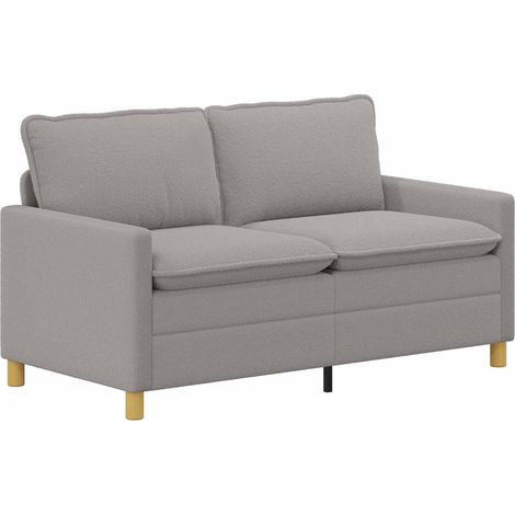 Sofa Hellgrau 156 x 81 x 87,5 cm Stoff vidaXL
