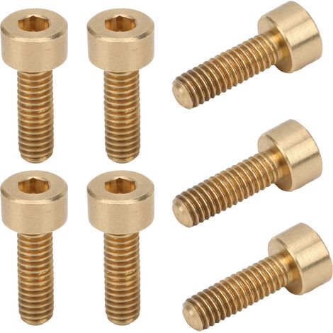 50 Stück Innensechskantschrauben, Kupferbefestigungselemente, Hardware-Werkzeuge, Industriebedarf M4M4x12 (1/5)