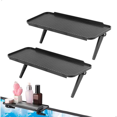 Shelf for Decoder, ABS Material TV Stand for Desktop Monitor, TV Monitor Stand for Speakers, Multimedia Boxes, Routers, Remote Controls (1/5)