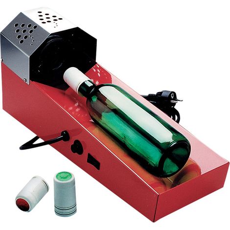 Thermo-capsuleuse électrique pour capsules de surbouchage