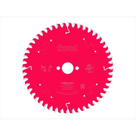 Freud F03FS09687 Wood Circular Saw Blade 165 x 20 x 1.7/1.3mm x 40T FRE03FS09687