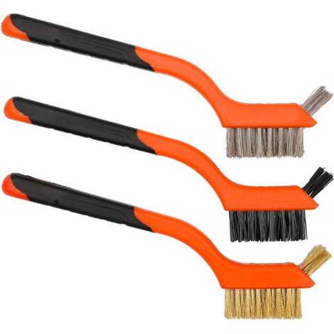 Ensemble de brosse à fil d'acier - Idéal pour nettoyer des