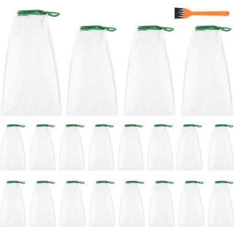 Lot de 20 sacs à poussière de rechange pour Kobold VB100, VB 100, FP100, accessoires daspirateur sans fil Crezuo (1/4)
