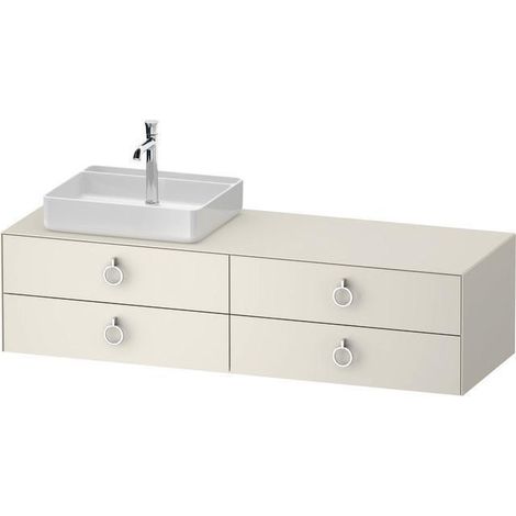 DURAVIT WT4995L85850010 Console-WTU wh White Tulip 550x1600x