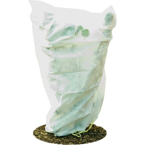 Frostschutzhaube 80g/m² 155cmx150cm Winterschutz Frostschutzvlies weiß (1/5)
