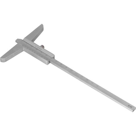 Hochpräziser Metalltiefenmesser 0,02 mm, mikrometrisches Messinstrument 0–150 mm (1/5)