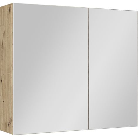 Badspiegelschrank Lavia, Artisan-Eiche, 70 x 60.2 cm, Vicco (1/5)
