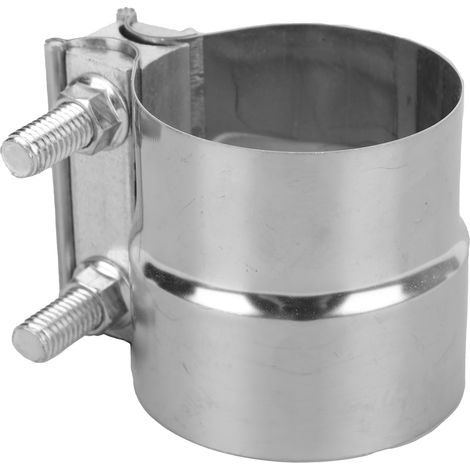 3-Zoll-Auspuffbandflansch-Abdeckungsverbindung Edelstahlkupplung für Schalldämpfer-Downpipe-Krümmer.