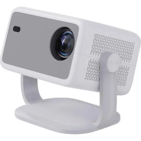 Projecteur 1080p (norme européenne blanche), rotation à 360°, avec pied (1/5)