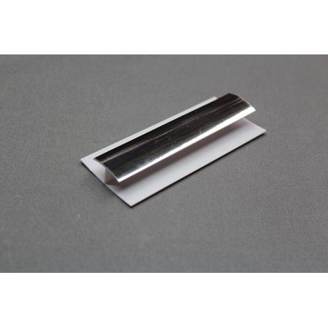 H Joint Chrome Ceiling Trim 2700mm X 5mm (1/2)