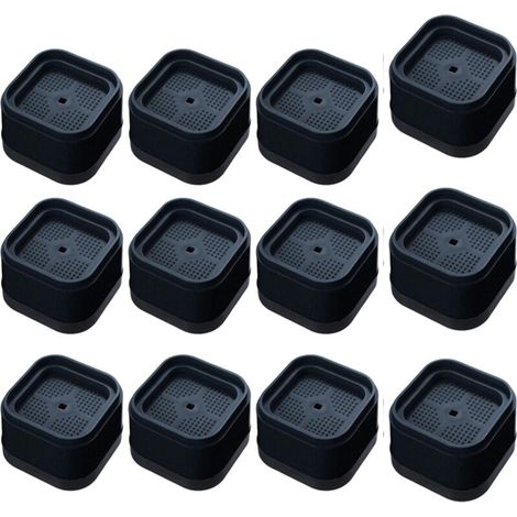 Set mit 12 stapelbaren Möbelfüßen für Waschmaschine, Sofa, Stuhl und Tisch (1/5)