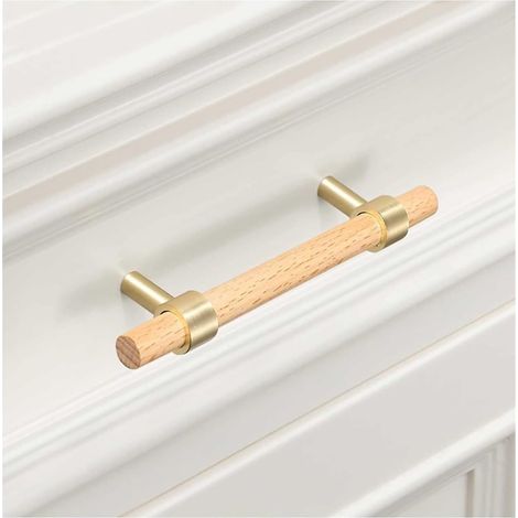 Nappe rectangulaire, poignée de meuble en forme d'arche bois et (1/5)